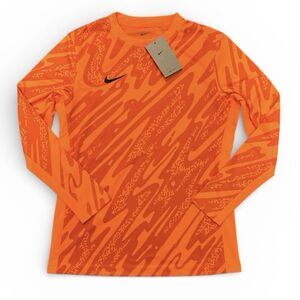 Nike Gardien V Goalkeeper Soccer Jersey Women Small Dri-Fit Nebula Orange
